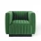 Conjure Sofa in Emerald Velvet Fabric by Modway w/Options