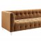 Bea Sofa TOV-S109 in Gold Velvet Fabric by TOV Furniture