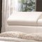 Maxine 300379 Upholstered Bed in White Leatherette by Coaster