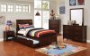 Brogan 4Pc Youth Bedroom Set CM7517CH in Cherry w/Options