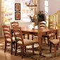 CM3112T Spring Creek Dining Table in American Oak w/Options