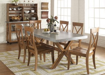 Keaton Dining Table 5Pc Set 119-CD in Honey by Liberty w/Options [LFDS-119-CD Keaton]