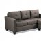 Phelps Sectional Sofa& Ottoman 9789BRG-Brownish Gray-Homelegance