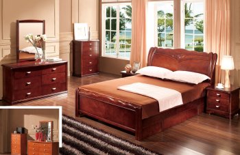 P160 Bedroom in Wenge by Pantek w/Options [PKBS-P160 Wenge]