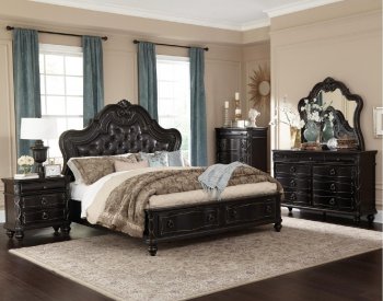 Abutilon Bedroom 1726 in Dark Espresso by Homelegance w/Options [HEBS-1726-Abutilon]