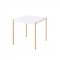 Otrac Coffee Table 3Pc Set LV00034 in White & Gold by Acme