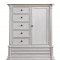 York Shire Bedroom 28270 in Antique White by Acme w/Options