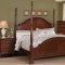 Cinnamon Finish Traditional Poster Bed w/Optional Case Goods