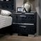 Cayla 5Pc Bedroom Set CM7779BK in Black Fabric w/Options