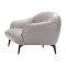 Leonia Chair LV00942 in Taupe Leather by Mi Piace