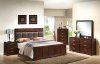 20416 Malibu Bedroom in Satin Chocolate by World Imports