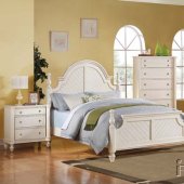 Antique White Finish Classic Coastal Lighthouse Bedroom By Acme