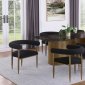 Edson Dining Table 105761 Bronze by Coaster w/Optional Chairs