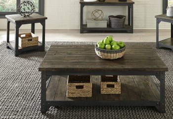 Caldwell Coffee Table & 2 End Table 3Pc Set 117-OT by Liberty [LFCT-117-OT-Caldwell]