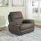 Variel Recliner Sofa 608981 in Taupe by Coaster w/Options