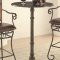 100064 Oswego 3Pc Pub Table Set by Coaster w/Bar Stools