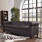 Earl EEI-1413-BRN Sofa in Faux Leather by Modway w/Options