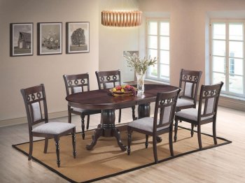 Lakewood Dining Room Set 7Pc in Espresso [ADDS-Lakewood Espresso]