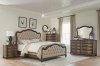 Heath Court Bedroom 5Pc Set 1682 in Brown Oak by Homelegance