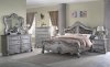 Adriana Silver Bedroom Queen 6Pc Set