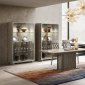 Volare Dining Table in Gray by ESF w/Options