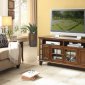 Chehalis TV Stand 35810-T60 in Brown Cherry by Homelegance