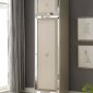 Voeville Single Door Wardrobe 20988 in Antique Gold by Acme