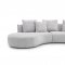 Hamilton Sectional Sofa in Boucle Fabric by J&M