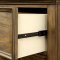 Mcville CM7558 Bedroom in Dark Oak Finish w/Options