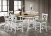 Hollis Counter Ht 5Pc Dining Set 122248 by Coaster w/Options