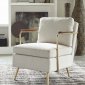 903841 Set of 2 Accent Chairs in Beige by Coaster