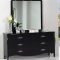 Grandio Bedroom in Black by Beverly Hills w/Options