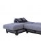 Elit Form Sectional Sofa Bed Gray Fabric by Casamode w/Options