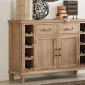 Colmar 5411RF-40 Server in Burnish Light Oak by Homelegance