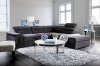 Felicity Sectional Sofa CM6521GY in Dark Gray Chenille