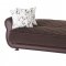 Argos Colins Brown Sofa Bed & Loveseat Set in Fabric by Istikbal