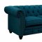 Stanford Sofa CM6269TL in Dark Teal Fabric w/Options