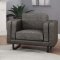 Winona Sofa & Loveseat Set 508201 in Dark Brown Fabric - Coaster