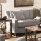 Torres 504721 Sofa in Grey Fabric by Coaster w/Options