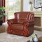 Bella 632 Sofa in Brown Bonded Leather w/Optional Items