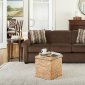 Mayhew Sofa in Brown Fabric by Klaussner w/Queen Sleeper