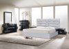 Da Vinci Bedroom Silver by J&M w/Optional Milan Black Casegoods