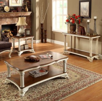 1589NF-30 Casanova II Coffee Table by Homelegance w/Options