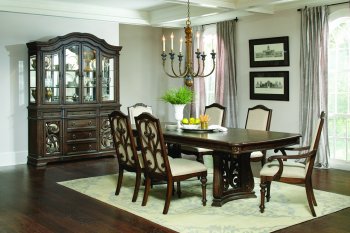 Ilana Dining Table 122251 in Antique Java by Coaster w/Options [CRDS-122251 Ilana]