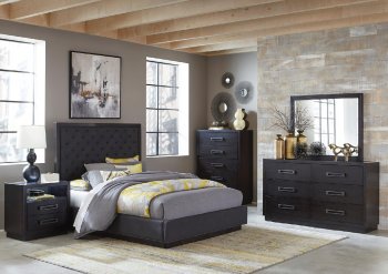 Larchmont Bedroom 5424 in Graphite by Homelegance w/Options [HEBS-5424-Larchmont]