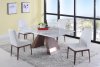 Scarlett Dining Table 5Pc Set by Chintaly w/Sallie Chairs