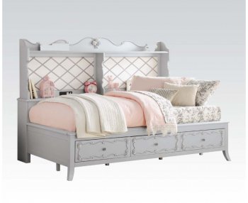 Edalene 39165 Daybed w/Storage in Gray by Acme w/Option [AMB-39165-Edalene]