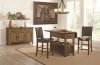 105567 Salerno Counter Height Dining Table by Coaster w/Options