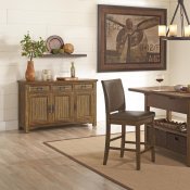 105567 Salerno Counter Height Dining Table by Coaster w/Options