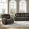 Aragon Motion Sofa & Loveseat 9519CH - Chocolate - Homelegance